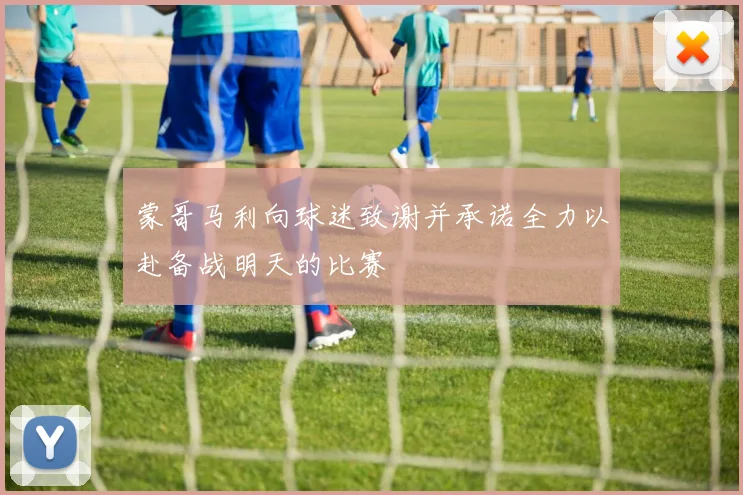 蒙哥马利向球迷致谢并承诺全力以赴备战明天的比赛