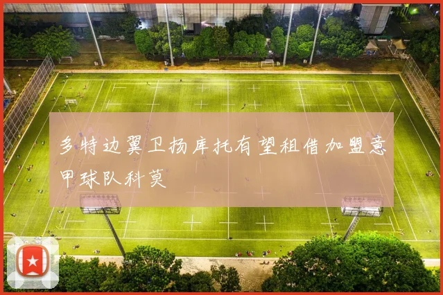 多特边翼卫扬库托有望租借加盟意甲球队科莫